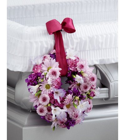 The FTD® Thoughts & Prayers™ Wreath The FTD® Thoughts & Prayers™ Wreath