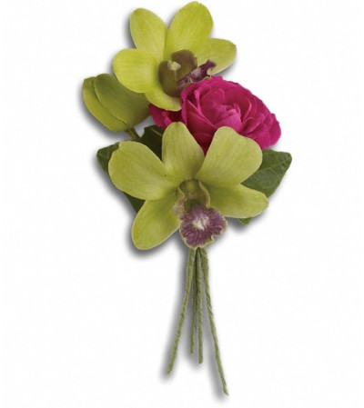 Orchid Celebration Boutonniere Orchid Celebration Boutonniere