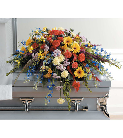 Warmest Remembrance Casket Spray Warmest Remembrance Casket Spray