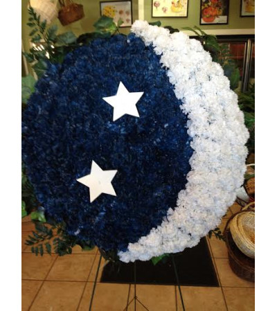 Funeral Custom Moon & Stars Sympathy Funeral Custom Moon & Stars Sympathy