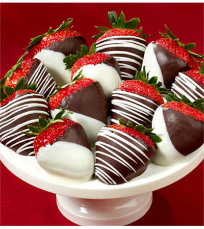 DOZEN CHOCOLATE COVERED STRAWBERRIES DOZEN CHOCOLATE COVERED STRAWBERRIES