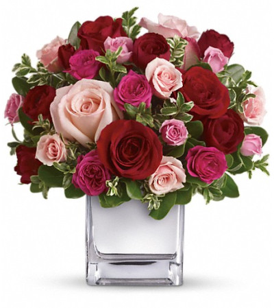Teleflora's Love Medley Bouquet with Red Roses Teleflora's Love Medley Bouquet with Red Roses