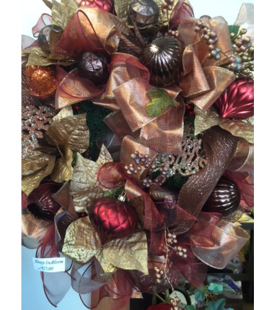 Fabulous in Metallics Wreath Fabulous in Metallics Wreath