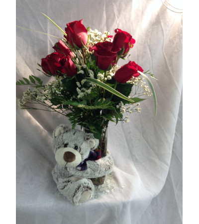 Cuddly Big Bear Hug Vase Cuddly Big Bear Hug Vase