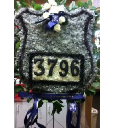 Funeral Custom Police Badge Sympathy Funeral Custom Police Badge Sympathy
