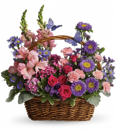 Country Basket Blooms Country Basket Blooms