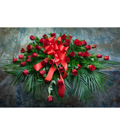 Rose Casket Cover Rose Casket Cover