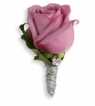 Roses And Ribbons Boutonniere Roses And Ribbons Boutonniere