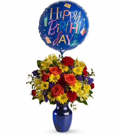 Fly Away Birthday Bouquet Fly Away Birthday Bouquet