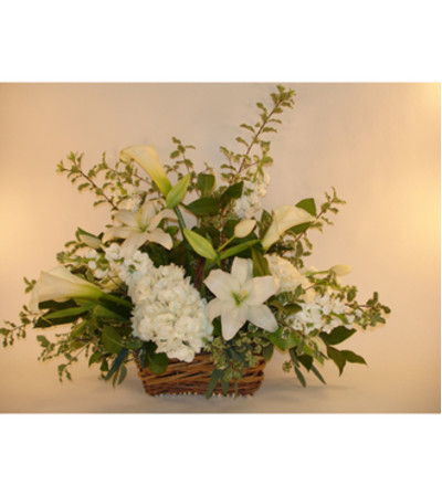 White Sympathy Basket White Sympathy Basket