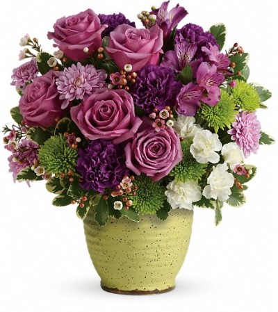 Teleflora's Spring Speckle Bouquet Teleflora's Spring Speckle Bouquet