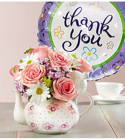 Teapot Full of Blooms™ Thank You Teapot Full of Blooms™ Thank You