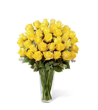 The FTD® Yellow Rose Bouquet - Exquisite The FTD® Yellow Rose Bouquet - Exquisite