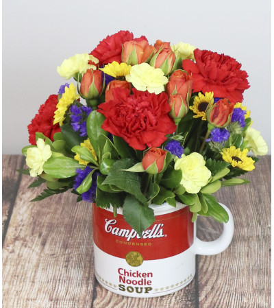 Campbell's Soup Arrangement by Pike Creek Campbell's Soup Arrangement by Pike Creek