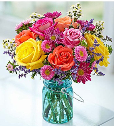 Garden Bouquet™ in a Mason Jar Garden Bouquet™ in a Mason Jar