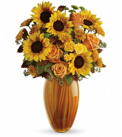 Teleflora's Golden Sunset Bouquet Teleflora's Golden Sunset Bouquet