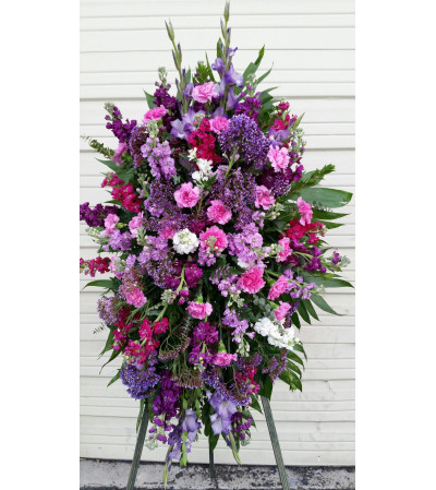 Heartfelt Sympathy Purple Spray Heartfelt Sympathy Purple Spray