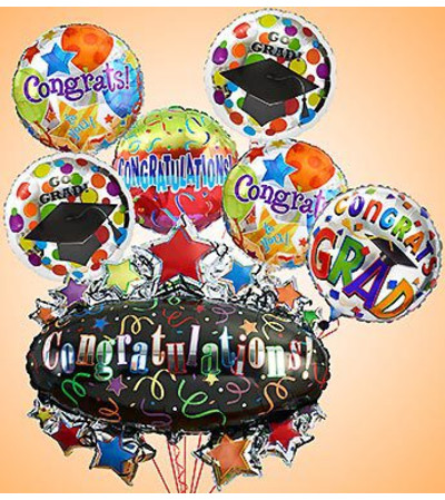 Graduation Balloon Bunch Graduation Balloon Bunch