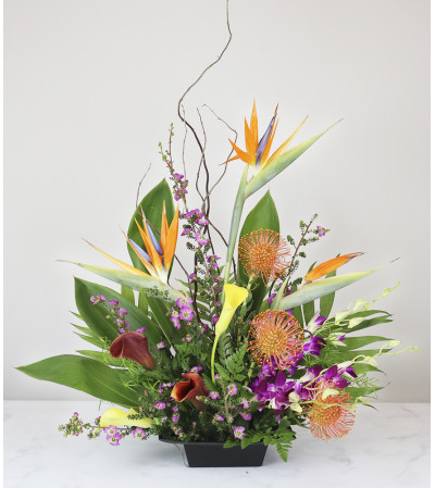 Exotic Flower Dish Exotic Flower Dish