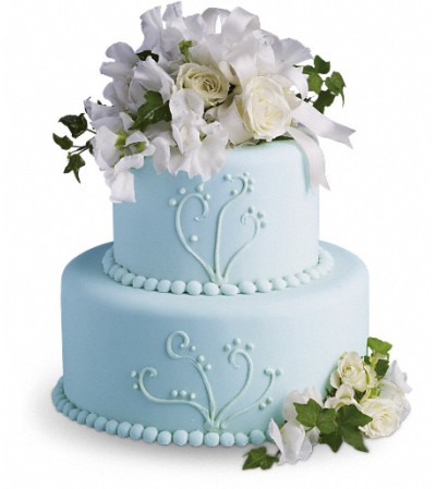 Sweet Pea and Roses Cake Decoration Sweet Pea and Roses Cake Decoration