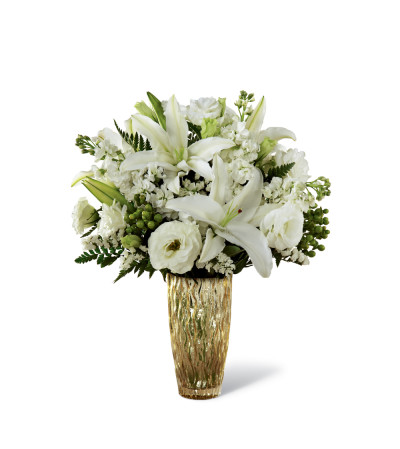 The FTD® Holiday Elegance™ Bouquet for Kathy Ireland Home 2015 The FTD® Holiday Elegance™ Bouquet for Kathy Ireland Home 2015