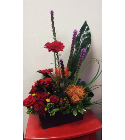 ROSES & GERBERAS & BUTTONS, OH MY! ROSES & GERBERAS & BUTTONS, OH MY!