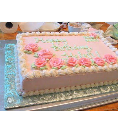 Large Traditional Cake Large Traditional Cake