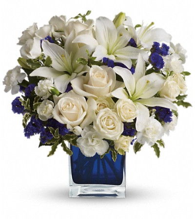 Teleflora's Sapphire Skies Bouquet Teleflora's Sapphire Skies Bouquet