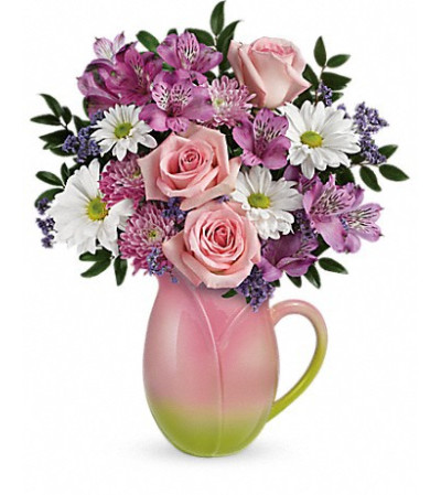 Spring Tulip Pitcher TF Spring Tulip Pitcher TF