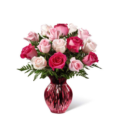 The FTD® Happy Spring™ Mixed Rose Bouquet The FTD® Happy Spring™ Mixed Rose Bouquet