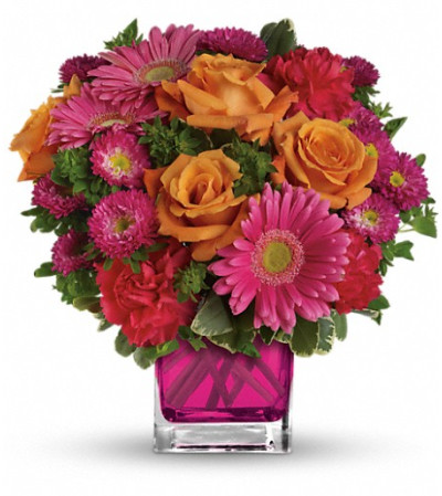 Teleflora's Turn Up The Pink Bouquet Teleflora's Turn Up The Pink Bouquet