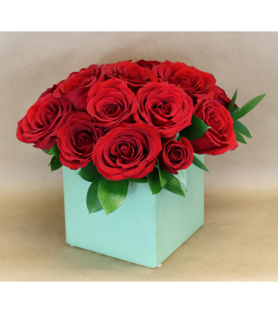 The Little Red Rose Vase The Little Red Rose Vase