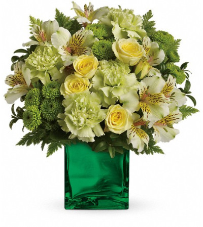 Teleflora's Emerald Elegance Bouquet Teleflora's Emerald Elegance Bouquet