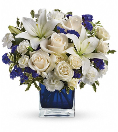 Teleflora's Sapphire Skies Bouquet Teleflora's Sapphire Skies Bouquet