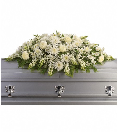 Enduring Light Casket Spray Enduring Light Casket Spray