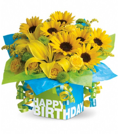 Teleflora's Sunny Birthday Present Teleflora's Sunny Birthday Present