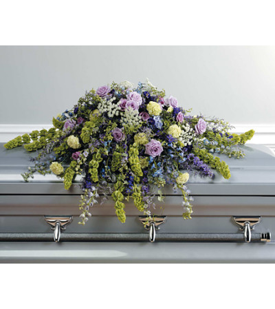 Wildflower Casket Spray Wildflower Casket Spray