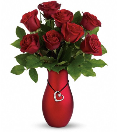 Passion's Heart Bouquet by Teleflora Passion's Heart Bouquet by Teleflora