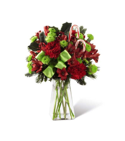 The FTD® Candy Cane Lane® Bouquet The FTD® Candy Cane Lane® Bouquet
