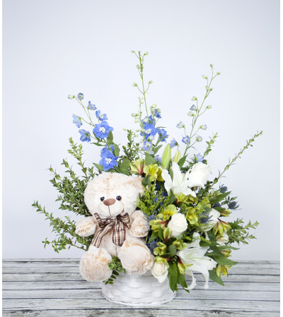 Cuddle Up Bear Arrangement Cuddle Up Bear Arrangement