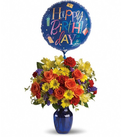 Fly Away Birthday Bouquet Fly Away Birthday Bouquet