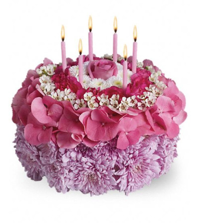 Birthday Cake Arrangement Birthday Cake Arrangement