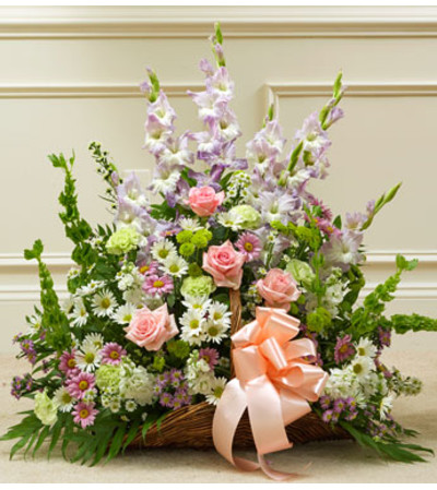 Pastel Fireside Floor Basket Pastel Fireside Floor Basket