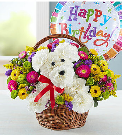 a-DOG-able® in a Basket - Birthday a-DOG-able® in a Basket - Birthday