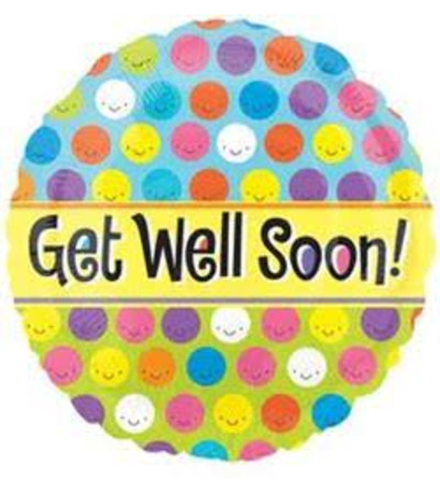 Get Well Quick Mylar Balloon Get Well Quick Mylar Balloon