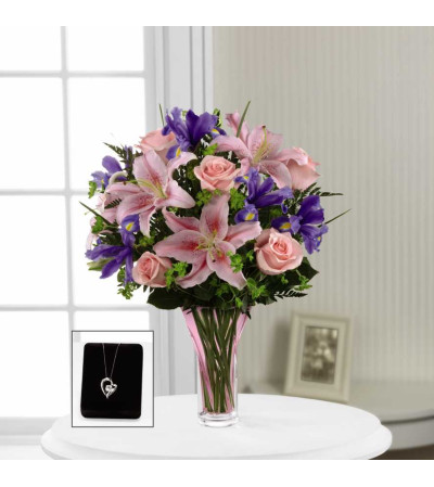 The FTD® Loving Thoughts® with Pendant The FTD® Loving Thoughts® with Pendant