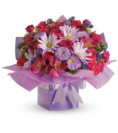 Teleflora's Lovely Lavender Present Teleflora's Lovely Lavender Present