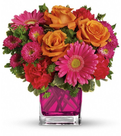 Teleflora's Turn Up The Pink Bouquet Teleflora's Turn Up The Pink Bouquet