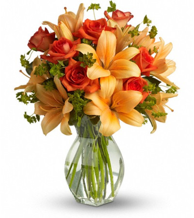 Fiery Lily and Rose Fiery Lily and Rose