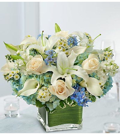Blue Centerpiece Blue Centerpiece